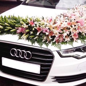 گل ماشین عروس شاپرک